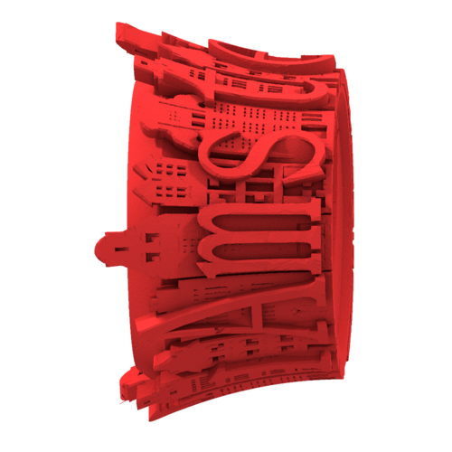 MYKOONN City Gifts 3D Print 210281