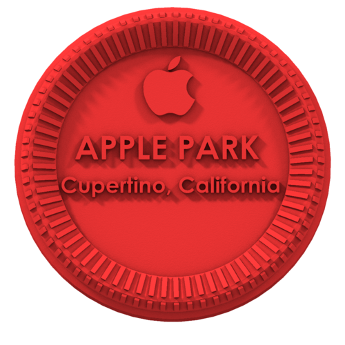 APPLE PARK CAP - CITY GIFT 3D Print 210428