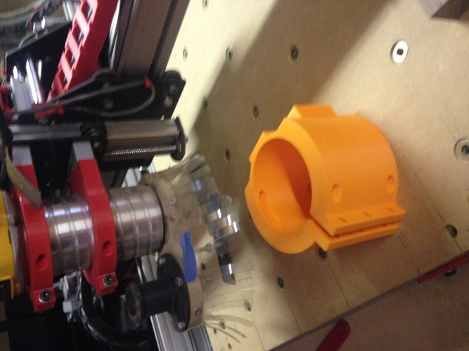 3D Printed Low Leverage DW611 Spindle for Shapeoko 2 by | Pinshape