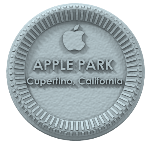 APPLE PARK CAP - CITY GIFT 3D Print 210431