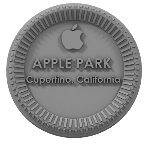 APPLE PARK CAP - CITY GIFT 3D Print 210437