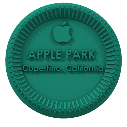 APPLE PARK CAP - CITY GIFT 3D Print 210446