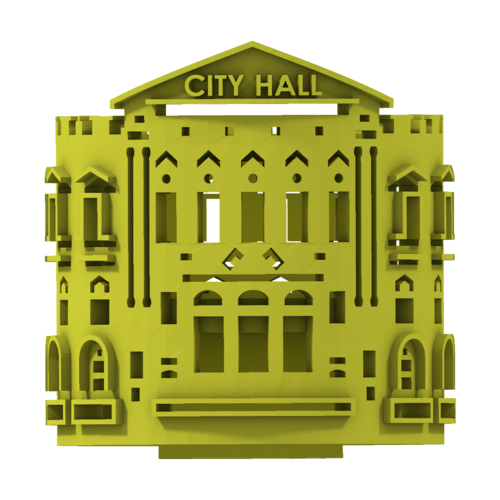 CITY GIFT CAP -  CITY HALL CAPE TOWN 3D Print 210453