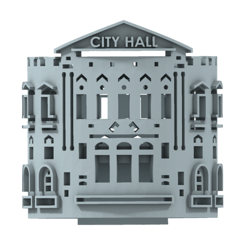 CITY GIFT CAP -  CITY HALL CAPE TOWN 3D Print 210456