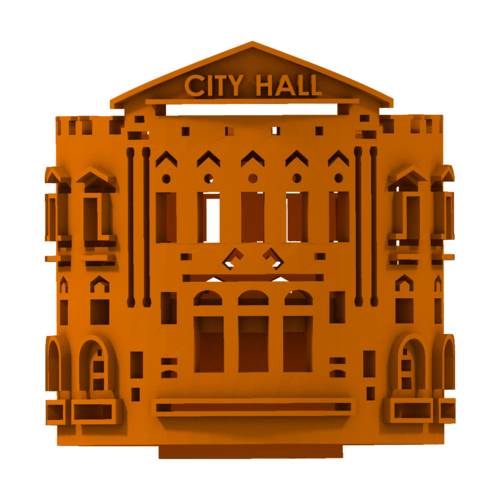 CITY GIFT CAP -  CITY HALL CAPE TOWN 3D Print 210460