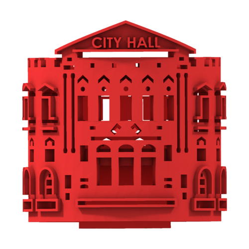 CITY GIFT CAP -  CITY HALL CAPE TOWN 3D Print 210466