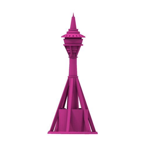 CITY GIFT MACAU TOWER 3D Print 210596
