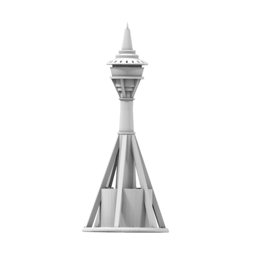 CITY GIFT MACAU TOWER 3D Print 210597