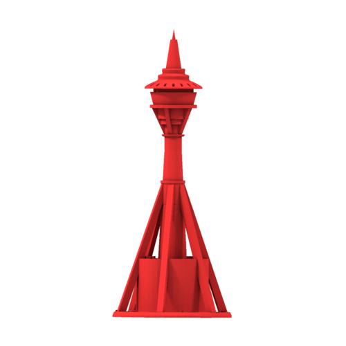 CITY GIFT MACAU TOWER 3D Print 210598