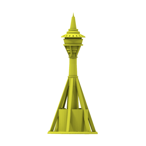 CITY GIFT MACAU TOWER 3D Print 210602