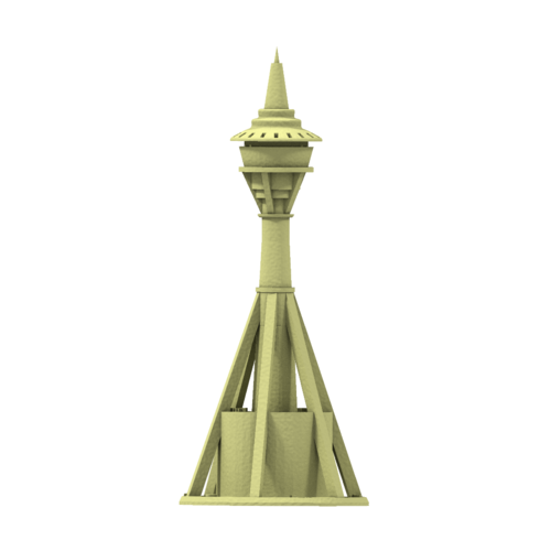 CITY GIFT MACAU TOWER 3D Print 210603
