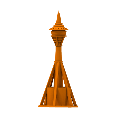 CITY GIFT MACAU TOWER 3D Print 210607