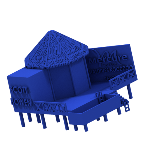 MALADIVES BOTTLE CAP 3D Print 210612