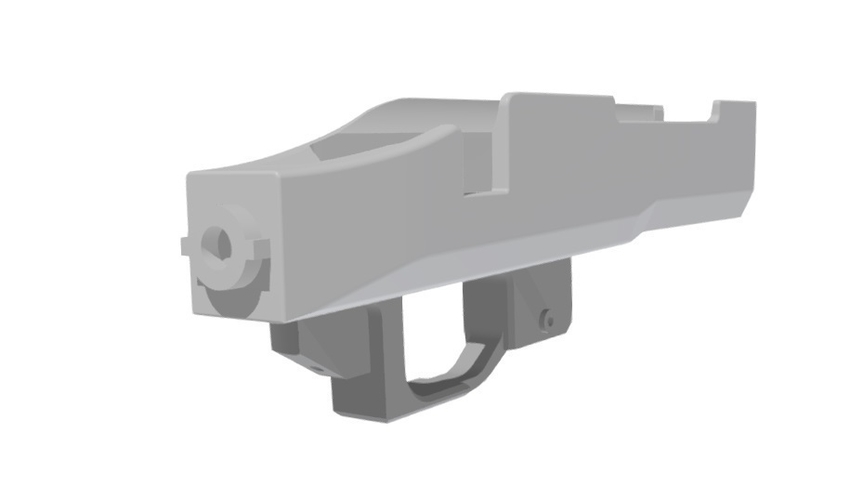 Tactical Reciver for amoeba striker 3D Print 210750