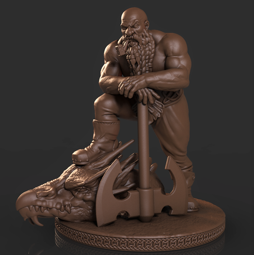 Slayer dwarf 3D Print 210755