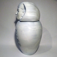 Ancient Egyptian Canopic Jar: Imsety - Thumbnail 2