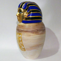 Ancient Egyptian Canopic Jar: Imsety - Thumbnail 5