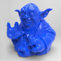 Small Yoda Buddha 3D Printing 210804