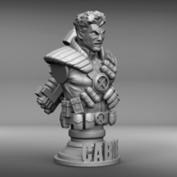Marvel's Cable bust - Thumbnail 1