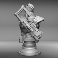 Marvel's Cable bust - Thumbnail 2