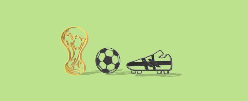 copa del mundo cookie cutter 