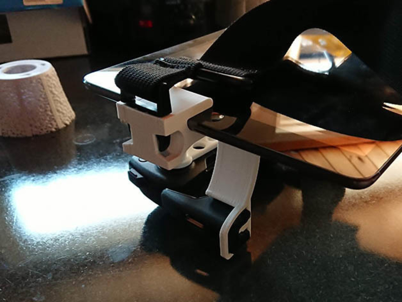 DJI Mavic Ipad bracket with Combo strap snaps