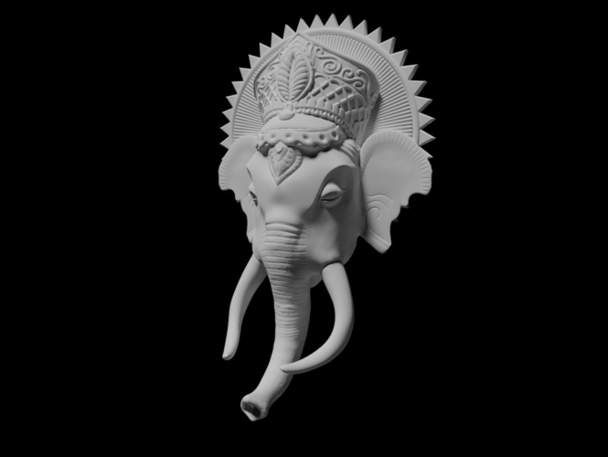 Ganesh remixed 3D Print 210898
