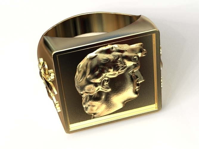 Florentia ring  3D Print 210918