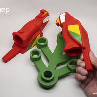 Human Scale Working LEGO Parrot - Thumbnail 3