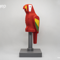 Human Scale Working LEGO Parrot - Thumbnail 5