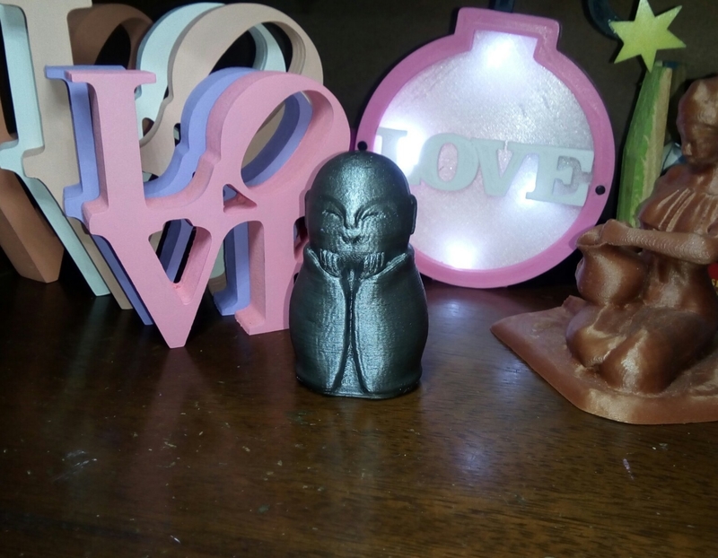 JIZO STATUE - HANDS TO FACE