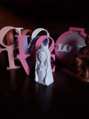 Figura Virgen Porfis, Virgen Plis 3D Print 210984