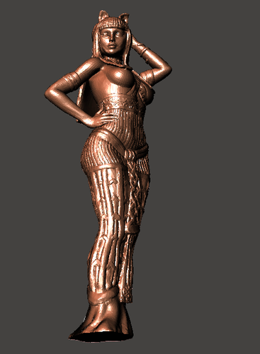 Bast - Bastet GODDESS Statue Figure 3D Print 210993