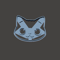 Cat Face Cookie cutter - Thumbnail 1