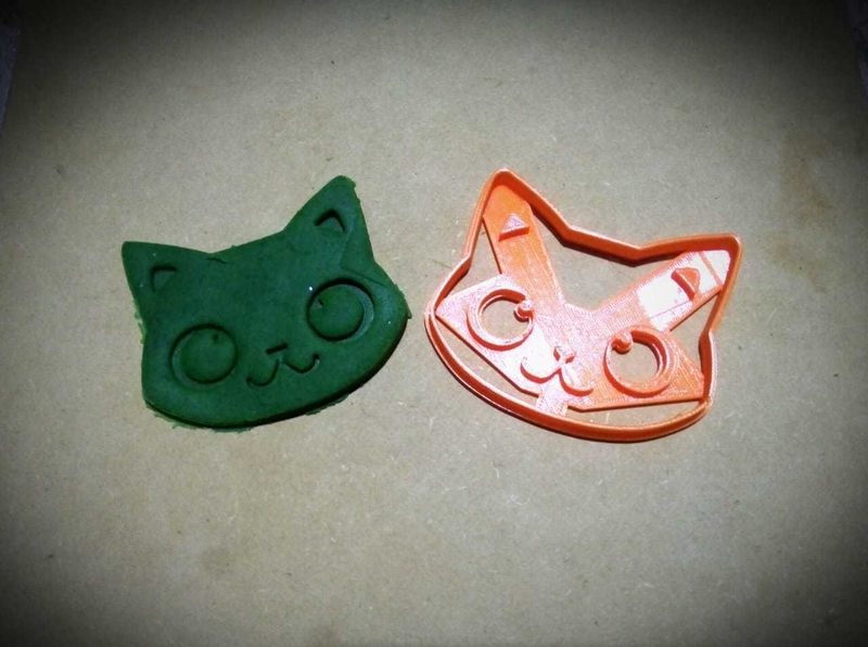 Cat Face Cookie cutter