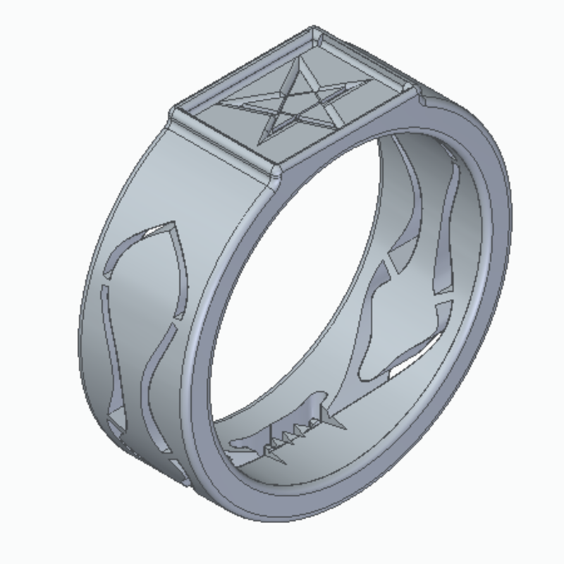 Pentagram ring
