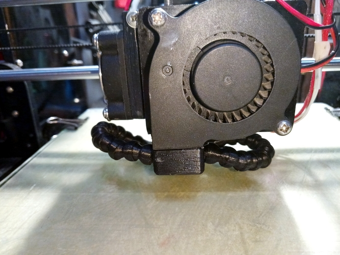 Universal Snail Fan Duct for 3D Printer 3D Print 211131