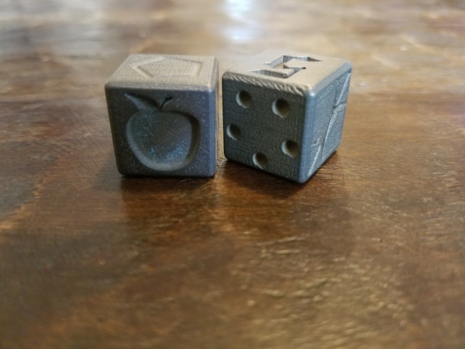 Chaos dice 3D Print 211175