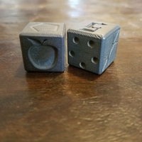Small Chaos dice 3D Printing 211175