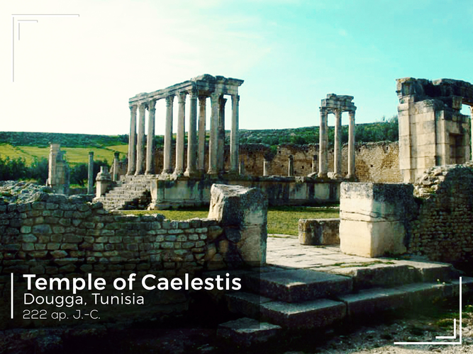 Carthage - Temple of Caelestis (Restitution) - 222 BC 3D Print 211186