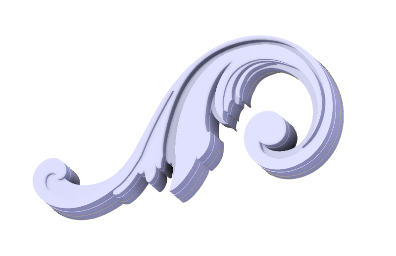 Scroll 001 w/o Bracket