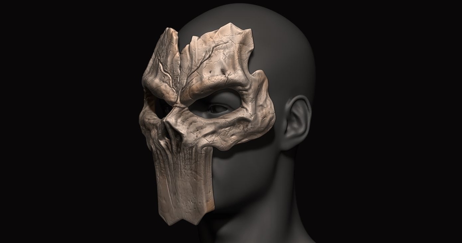 3D Printed Death Mask - Darksiders 3D print model by | Pinshape