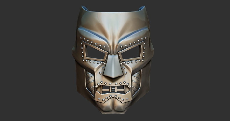 ​Doom mask - Helmet Marvel Cosplay 3D print model 3D Print 211283