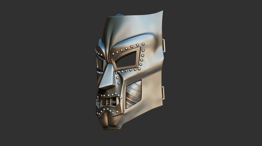 ​Doom mask - Helmet Marvel Cosplay 3D print model 3D Print 211284