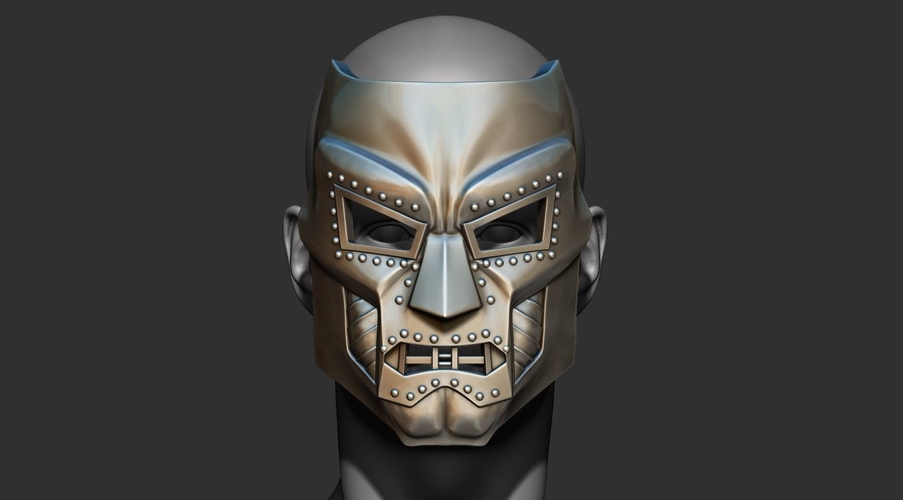 ​Doom mask - Helmet Marvel Cosplay 3D print model 3D Print 211288