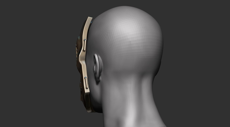 ​Doom mask - Helmet Marvel Cosplay 3D print model 3D Print 211290
