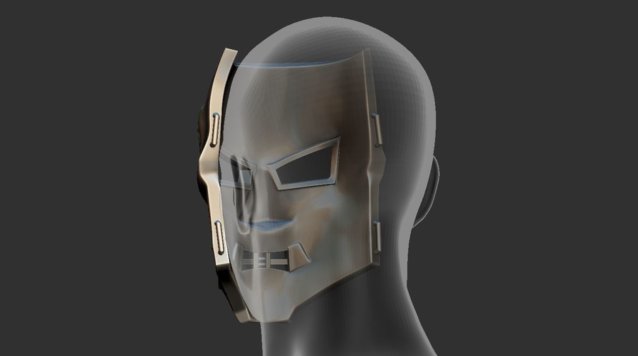 ​Doom mask - Helmet Marvel Cosplay 3D print model 3D Print 211292