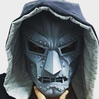 ​Doom mask - Helmet Marvel Cosplay 3D print model - Thumbnail 17