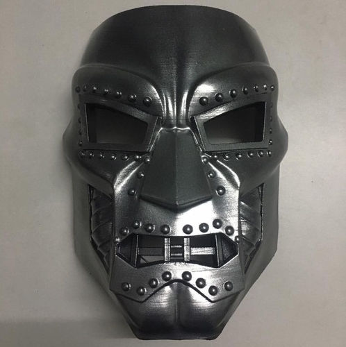 ​Doom mask - Helmet Marvel Cosplay 3D print model 3D Print 211300