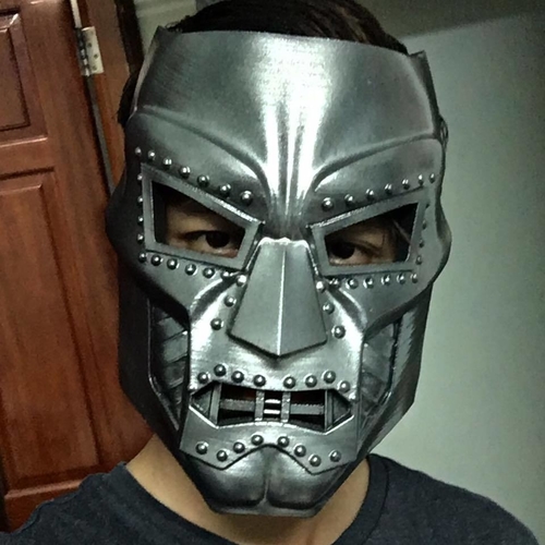 ​Doom mask - Helmet Marvel Cosplay 3D print model 3D Print 211303